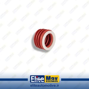 گردگیر آکاردئونی قرمز با نمدی بنز-BPW قدیم